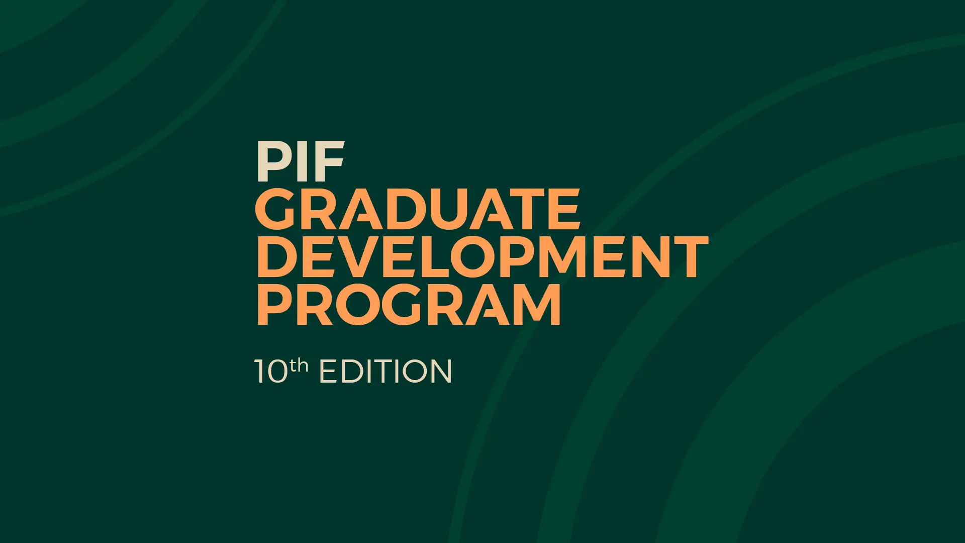 Graduate Development Program (GDP)