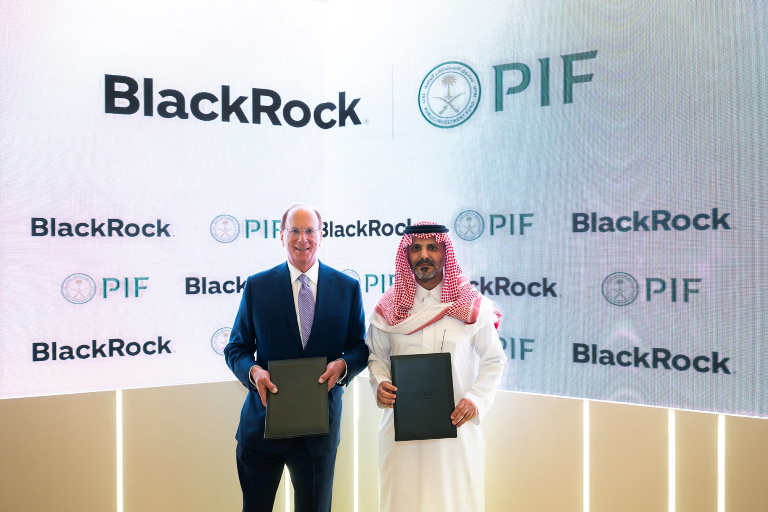 BlackRock and PIF