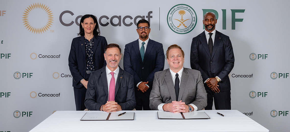 Concacaf and PIF announce partnership to further elevate football in North America, Central America and the Caribbean 