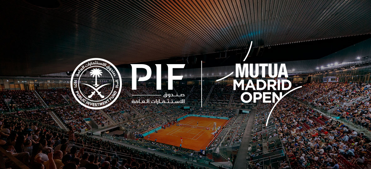 PIF partners with Mutua Madrid Open to elevate tennis globally PIF-Madrid open