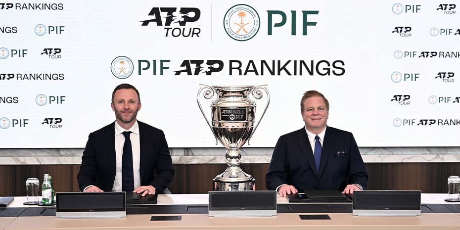 PIF and ATP announce multi-year strategic partnership to accelerate the growth of global tennis PIF and ATP announce multi-year strategic partnership to accelerate the growth of global tennis